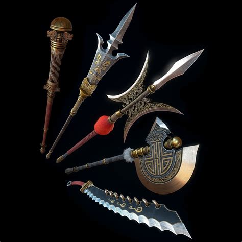 Weapons .
